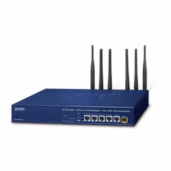 PLANET 5G NR Cellular + Wi-Fi 6, Wi-Fi 6 (802.11ax), Bi-bande (2,4 GHz / 5 GHz), Ethernet/LAN, Bleu, Routeur