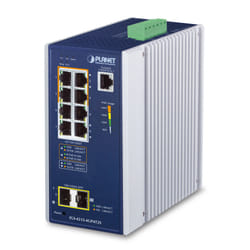 PLANET IGS-4215-4UP4T2S commutateur réseau Géré L2/L4 Gigabit Ethernet (10/100/1000) Connexion Ethernet, supportant l'alimentation via ce port (PoE) Aluminium, Bleu