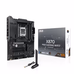 ASUS X870 MAX GAMING WIFI7 AMD X870 Emplacement AM5 ATX