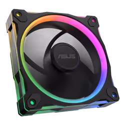 ASUS Prime MR120 Fan ARGB Reverse Black, Ventilateur, 12 cm, Noir