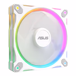 ASUS Prime MR120 Fan ARGB Reverse White Boitier PC Ventilateur 12 cm Blanc - Vue supplémentaire 3