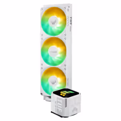 ASUS TUF Gaming LC III 360 ARGB White Edition Boitier PC Refroidisseur de liquide tout-en-un 12 cm Blanc - Vue supplémentaire 6