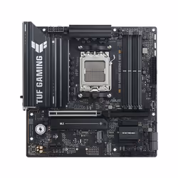 ASUS TUF GAMING B850M-E WIFI, AMD, Emplacement AM5, AMD Ryzen 7000 Series, AMD Ryzen 8000 Series, AMD Ryzen 9000 Series, Empl ...