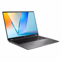 ASUS Vivobook 16 Flip TP3607SA-RJ051X Intel Core Ultra 7 256V Hybride (2-en-1) 40,6 cm (16") Écran tactile 3K 16 Go LPDDR5x-SDRAM 1 To SSD Wi-Fi 7 (802.11be) Windows 11 Pro Belge Noir, Gris