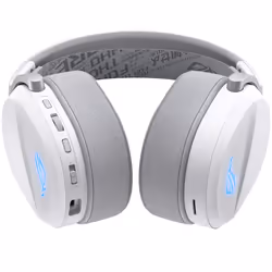 ASUS ROG Pelta Casque Avec fil &sans fil Arceau Gaming USB Type-C Bluetooth Blanc - Vue supplémentaire 4