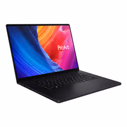 ASUS ProArt P16 H7606WP-SC121X AMD Ryzen AI 9 HX 370 Ordinateur portable 40,6 cm (16") Écran tactile 4K Ultra HD 64 Go LPDDR5x-SDRAM 2 To SSD NVIDIA GeForce RTX 5070 Wi-Fi 7 (802.11be) Windows 11 Pro Noir