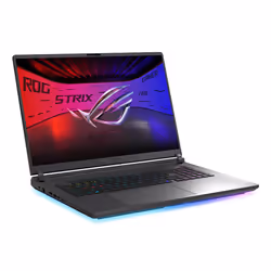 ASUS ROG Strix G18 G815JMR-S8105X Intel® Core™ i7 i7-14650HX Ordinateur portable 45,7 cm (18") WUXGA 32 Go DDR5-SDRAM 1 To SSD NVIDIA GeForce RTX 5060 Wi-Fi 7 (802.11be) Windows 11 Pro Allemand Noir, Gris
