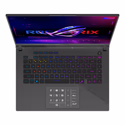 ASUS ROG Strix G16 G614PP-S5013W AMD Ryzen 9 8940HX PC portable 16" WQXGA 32Go RAM 1To SSD NVIDIA GeForce RTX 5070 Wi-Fi 6E Win11 Noir, Gris - Vue supplémentaire 5