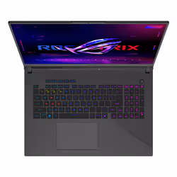 ASUS ROG Strix G18 G814PM-S9010W AMD Ryzen 9 8940HX PC portable 18" WQXGA 32Go RAM 1To SSD NVIDIA GeForce RTX 5060 Wi-Fi 6E Win11 Gris - Vue supplémentaire 5