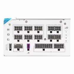 ASUS ROG -THOR-1200P3-WHITE-GAMING unité d'alimentation d'énergie 1200 W 20+4 pin ATX ATX Blanc - Vue supplémentaire 5