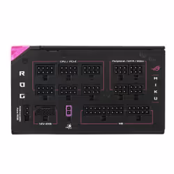 ASUS ROG -THOR-1200P3-MIKU unité d'alimentation d'énergie 1200 W 20+4 pin ATX ATX Multicolore - Vue supplémentaire 5