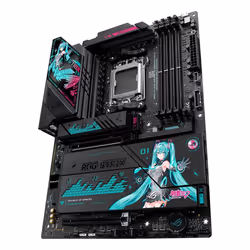 ASUS ROG STRIX X870E-H GAMING WIFI7 HATSUNE MIKU EDITION AMD X870E Emplacement AM5 ATX - Vue supplémentaire 4