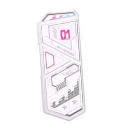 ASUS ROG Strix Arion Hatsune Miku Edition Enceinte ssd Blanc M.2 - Vue supplémentaire 3