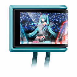 ASUS ROG RYUO IV 360 ARGB Hatsune Miku Edition Processeur Refroidisseur de liquide tout-en-un 12 cm Noir, Turquoise - Vue supplémentaire 2
