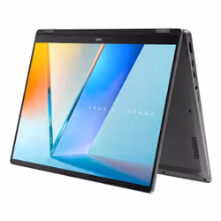 ASUS Vivobook 14 Flip TP3407SA-QL123X Copilot+ PC Intel Core Ultra 7 256V Hybride (2-en-1) 35,6 cm (14") Écran tactile WUXGA 16 Go LPDDR5x-SDRAM 1 To SSD Wi-Fi 7 (802.11be) Windows 11 Pro Gris - Vue supplémentaire 8