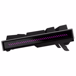 ASUS ROG Strix Morph 96 Wireless clavier Gaming USB + RF Wireless + Bluetooth QWERTZ Allemand Noir - Vue supplémentaire 6