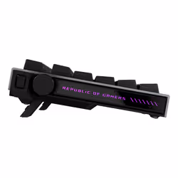 ASUS ROG Strix Morph 96 Wireless clavier Gaming USB + RF Wireless + Bluetooth QWERTZ Allemand Noir - Vue supplémentaire 7