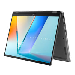ASUS Vivobook 14 Flip TP3407SA-FLIP-DICSG213X Copilot+ PC Intel Core Ultra 7 256V Hybride (2-en-1) 14" PC portable Écran tactile WUXGA 16Go RAM 512Go SSD Wi-Fi 7 Win11 Gris