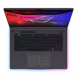 ASUS ROG Strix G16 G615JMR-DICRV235W Intel Core i7-14650HX PC portable 16" WUXGA 16Go RAM 1To SSD NVIDIA GeForce RTX 5060 Wi-Fi 7 Win11 Noir, Gris - Vue supplémentaire 5