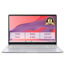 Ordinateur Portable ASUS Chromebook CX1505 : Chrome OS - 156 FHD - Intel N50 - RAM 8Go - 128Go eMMC