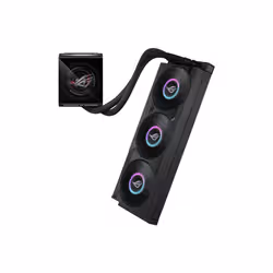 ASUS ROG Strix LC IV 360 ARGB LCD Processeur Kit de refroidissement du liquide 12 cm Noir - Vue supplémentaire 7