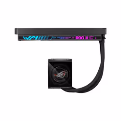 ASUS ROG Strix LC IV 360 ARGB LCD Processeur Kit de refroidissement du liquide 12 cm Noir - Vue supplémentaire 8