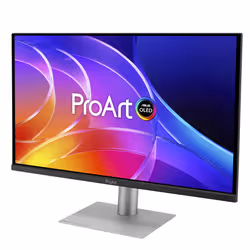 ASUS ProArt OLED PA279CDV écran plat de PC 67,3 cm (26.5") 3840 x 2160 pixels 4K Ultra HD QD-OLED Noir, Argent - Vue supplémentaire 3