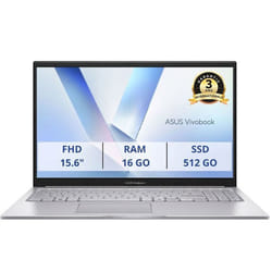 PC Portable ASUS VivoBook 15 X1504 : Win 11 - 15.6 FHD - Intel Core 7 150U - RAM 16Go - 512Go SSD