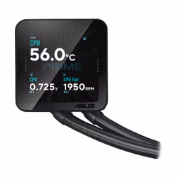 ASUS PRIME LC II 360 ARGB LCD Processeur Refroidisseur de liquide tout-en-un 12 cm Noir 1 pièce(s) - Vue supplémentaire 4