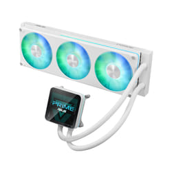 ASUS PRIME LC II 360 ARGB LCD WHT Processeur Refroidisseur de liquide tout-en-un 12 cm Blanc 1 pièce(s)