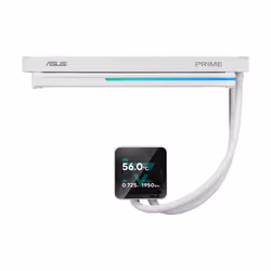 ASUS PRIME LC II 360 ARGB LCD WHT Processeur Refroidisseur de liquide tout-en-un 12 cm Blanc 1 pièce(s) - Vue supplémentaire 3