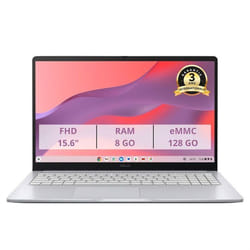 Ordinateur Portable ASUS Chromebook CX1505 : Chrome OS - 156 FHD - Intel N50 - RAM 8Go - 128Go eMMC