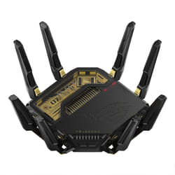 ASUS ROG Rapture GT-BE98 routeur sans fil 10 Gigabit Ethernet Quad-band (2.4 GHz / 5 GHz-1 / 5 GHz-2 / 6 GHz) Noir