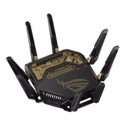 ASUS ROG Rapture GT-BE98 routeur sans fil 10 Gigabit Ethernet Quad-band (2.4 GHz / 5 GHz-1 / 5 GHz-2 / 6 GHz) Noir - Vue supplémentaire 4