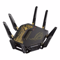 ASUS ROG Rapture GT-BE98 routeur sans fil 10 Gigabit Ethernet Quad-band (2.4 GHz / 5 GHz-1 / 5 GHz-2 / 6 GHz) Noir - Vue supplémentaire 5