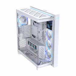 ASUS ROG CRONOX GR801 CURVE TG ARGB WHITE Midi Tower Blanc - Vue supplémentaire 2