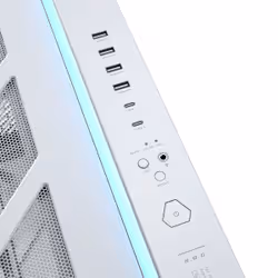 ASUS ROG CRONOX GR801 CURVE TG ARGB WHITE Midi Tower Blanc - Vue supplémentaire 7