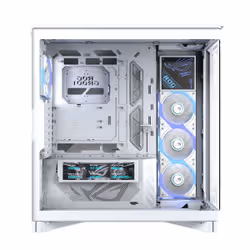 ASUS ROG CRONOX GR801 CURVE TG ARGB WHITE Midi Tower Blanc - Vue supplémentaire 8