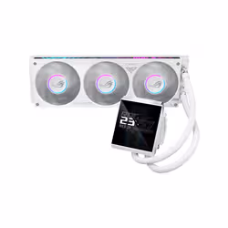 ASUS ROG Strix LC IV 360 ARGB LCD White Edition Processeur Kit de refroidissement du liquide 12 cm Blanc - Vue supplémentaire 3