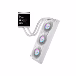 ASUS ROG Strix LC IV 360 ARGB LCD White Edition Processeur Kit de refroidissement du liquide 12 cm Blanc - Vue supplémentaire 5