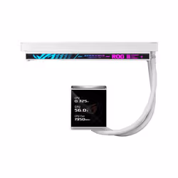 ASUS ROG Strix LC IV 360 ARGB LCD White Edition Processeur Kit de refroidissement du liquide 12 cm Blanc - Vue supplémentaire 6