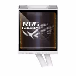 ASUS ROG Strix LC IV 360 ARGB LCD White Edition Processeur Kit de refroidissement du liquide 12 cm Blanc - Vue supplémentaire 7