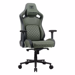 COUGAR DEFENSOR S ARMY GREEN F Siège de jeu universel Chaise avec assise rembourrée Vert - Vue supplémentaire 2