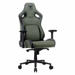 COUGAR DEFENSOR S ARMY GREEN F Siège de jeu universel Chaise avec assise rembourrée Vert - Vue supplémentaire 5