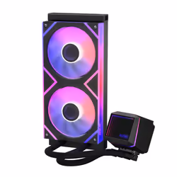 XPG LEVANTE II Processeur Kit de refroidissement du liquide 12 cm Noir - Vue supplémentaire 3