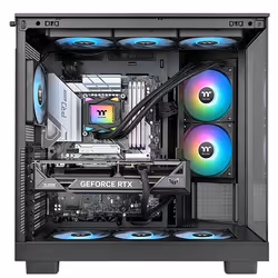 Thermaltake LA240 ARGB Carte-mère Kit de refroidissement du liquide 12 cm Noir 1 pièce(s) - Vue supplémentaire 6