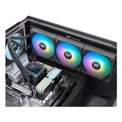Thermaltake LA360-S ARGB Carte-mère Kit de refroidissement du liquide 12 cm Noir 1 pièce(s) - Vue supplémentaire 5