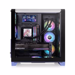 Thermaltake CA-11F-00MNWN-00 unité centrale Midi Tower Bleu - Vue supplémentaire 2