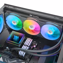 Thermaltake TH360 V3 ARGB Processeur Refroidisseur de liquide tout-en-un 12 cm Noir 1 pièce(s) - Vue supplémentaire 5