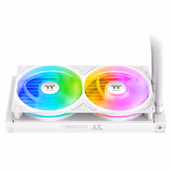 Thermaltake TH240 V3 ARGB Processeur Refroidisseur de liquide tout-en-un 12 cm Blanc 1 pièce(s) - Vue supplémentaire 4